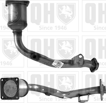 Quinton Hazell QCAT91989H - Catalizator aaoparts.ro