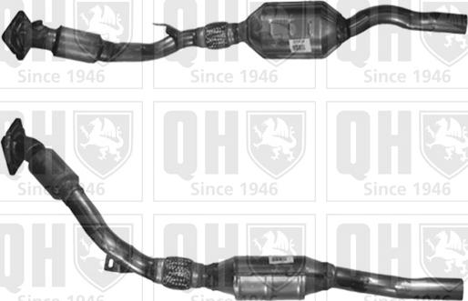 Quinton Hazell QCAT91434 - Catalizator aaoparts.ro