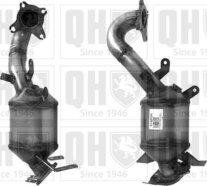 Quinton Hazell QCAT91685H - Catalizator aaoparts.ro