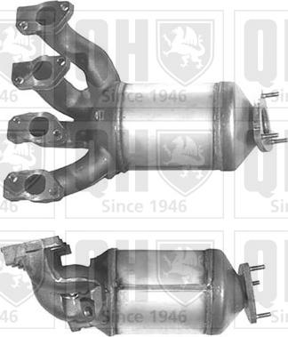 Quinton Hazell QCAT91151 - Catalizator aaoparts.ro