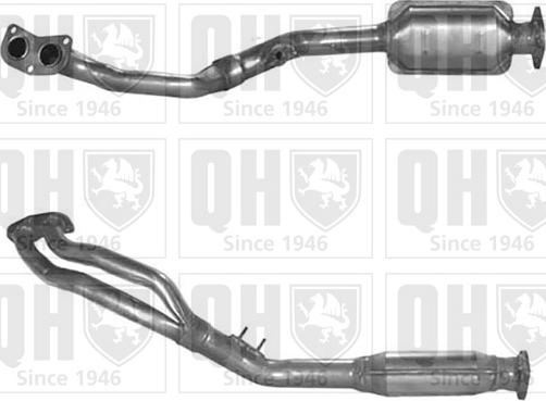 Quinton Hazell QCAT91134 - Catalizator aaoparts.ro