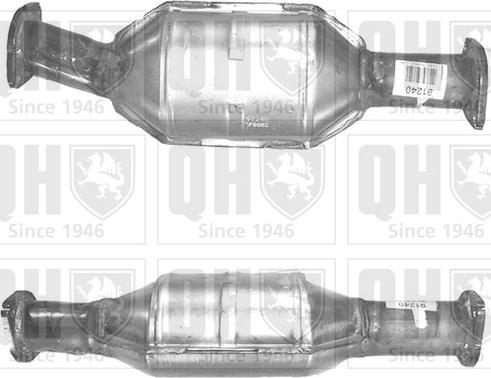 Quinton Hazell QCAT91240 - Catalizator aaoparts.ro
