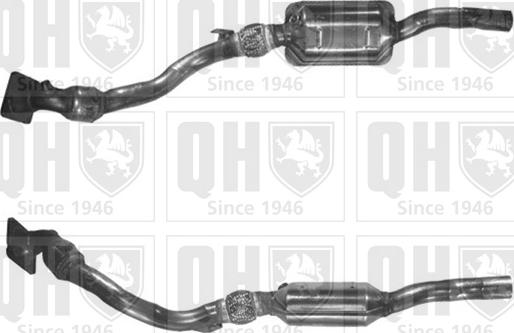 Quinton Hazell QCAT91252H - Catalizator aaoparts.ro