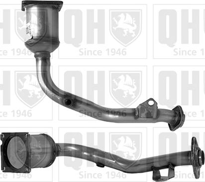 Quinton Hazell QCAT91219H - Catalizator aaoparts.ro