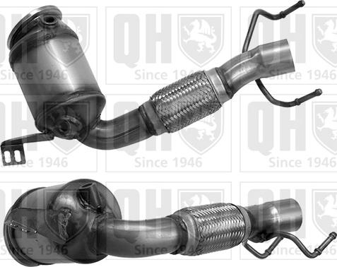 Quinton Hazell QCAT92123H - Catalizator aaoparts.ro