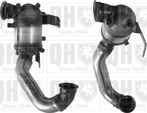 Quinton Hazell QCAT80439H - Catalizator aaoparts.ro