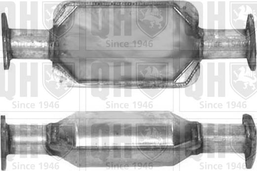 Quinton Hazell QCAT80004H - Catalizator aaoparts.ro