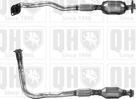 Quinton Hazell QCAT80006H - Catalizator aaoparts.ro