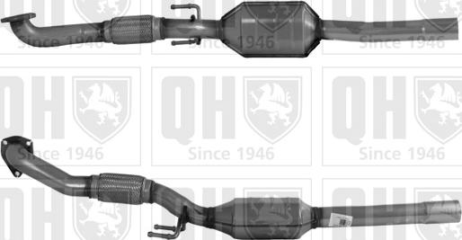 Quinton Hazell QCAT80081H - Catalizator aaoparts.ro