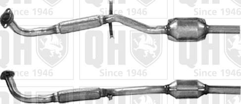 Quinton Hazell QCAT80027 - Catalizator aaoparts.ro