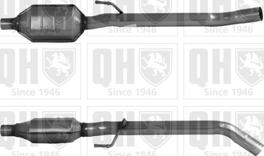 Quinton Hazell QCAT80193 - Catalizator aaoparts.ro