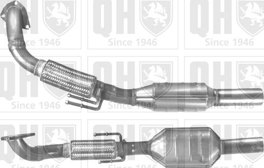 Quinton Hazell QCAT80158 - Catalizator aaoparts.ro