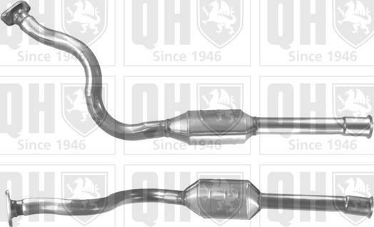Quinton Hazell QCAT80105 - Catalizator aaoparts.ro