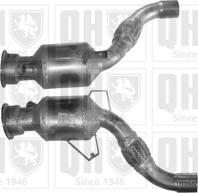 Quinton Hazell QCAT80354H - Catalizator aaoparts.ro