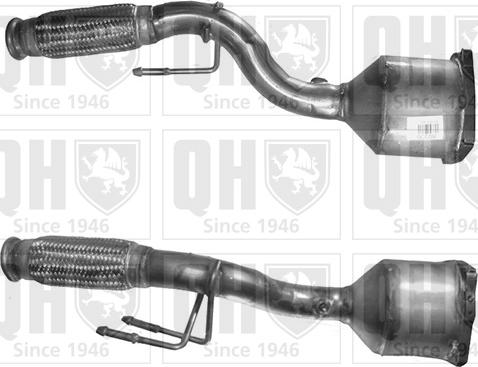 Quinton Hazell QCAT80336H - Catalizator aaoparts.ro