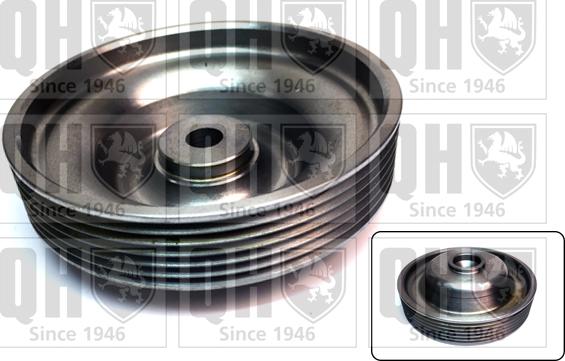 Quinton Hazell QCD102 - Fulie curea, arbore cotit aaoparts.ro