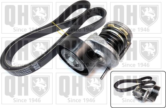 Quinton Hazell QDK94 - Set curea transmisie cu caneluri aaoparts.ro