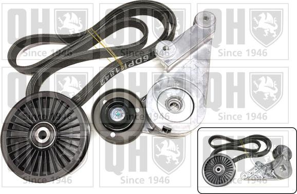 Quinton Hazell QDK63 - Set curea transmisie cu caneluri aaoparts.ro