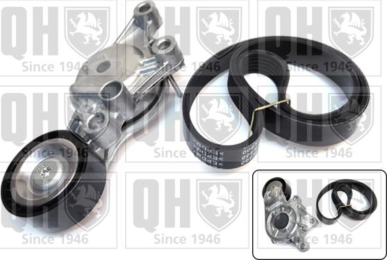 Quinton Hazell QDK101 - Set curea transmisie cu caneluri aaoparts.ro