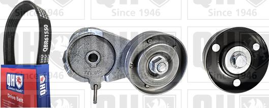 Quinton Hazell QDK183 - Set curea transmisie cu caneluri aaoparts.ro