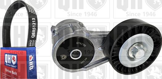 Quinton Hazell QDK174 - Set curea transmisie cu caneluri aaoparts.ro