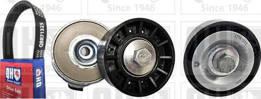 Quinton Hazell QDK206 - Set curea transmisie cu caneluri aaoparts.ro