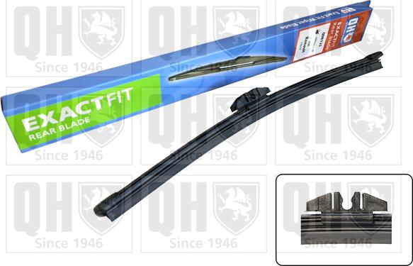 Quinton Hazell QDR125 - Lamela stergator aaoparts.ro