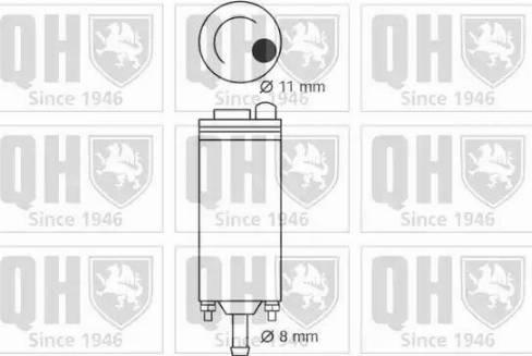 Quinton Hazell QFP226 - Pompa combustibil aaoparts.ro