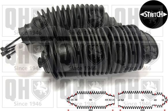 Quinton Hazell QG2400 - Ansamblu burduf, directie aaoparts.ro