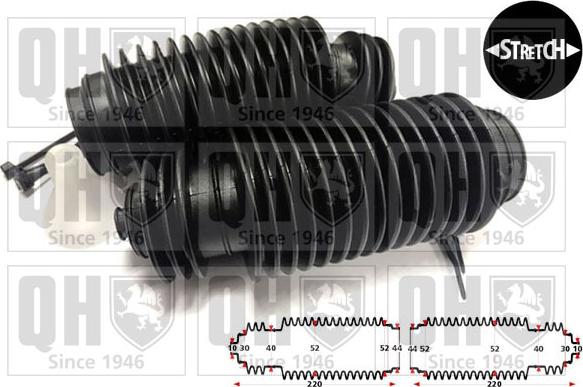 Quinton Hazell QG2300 - Ansamblu burduf, directie aaoparts.ro