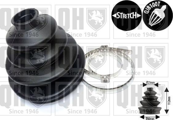 Quinton Hazell QJB8040 - Burduf cauciuc, articulatie planetara aaoparts.ro