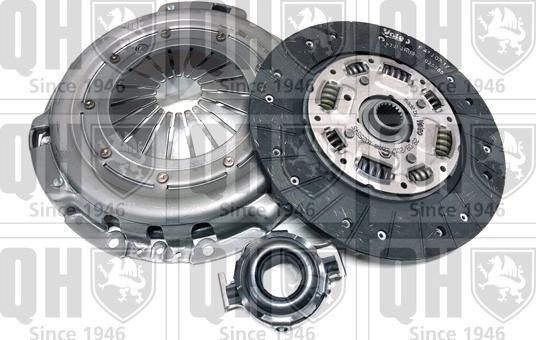 Quinton Hazell QKT1467AF - Set ambreiaj aaoparts.ro