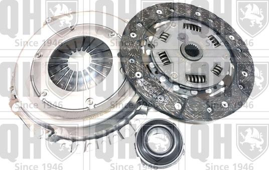 Quinton Hazell QKT1601AF - Set ambreiaj aaoparts.ro