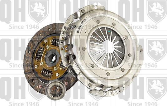 Quinton Hazell QKT2443AF - Set ambreiaj aaoparts.ro