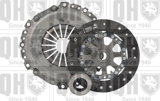 Quinton Hazell QKT2501AF - Set ambreiaj aaoparts.ro