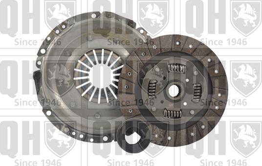 Quinton Hazell QKT742AF - Set ambreiaj aaoparts.ro
