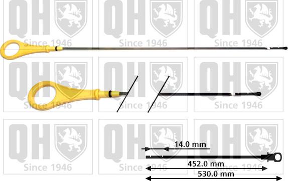 Quinton Hazell QOD140 - Joja ulei aaoparts.ro