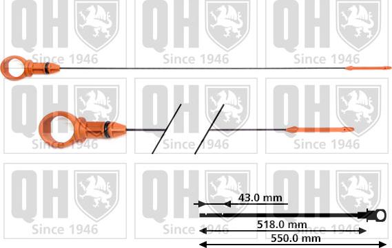 Quinton Hazell QOD156 - Joja ulei aaoparts.ro