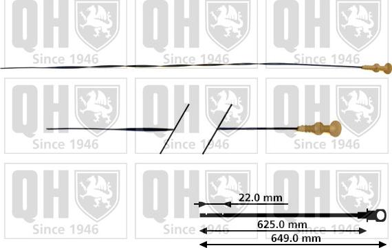 Quinton Hazell QOD124 - Joja ulei aaoparts.ro