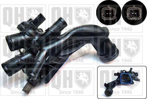 Quinton Hazell QTH951K - Termostat,lichid racire aaoparts.ro