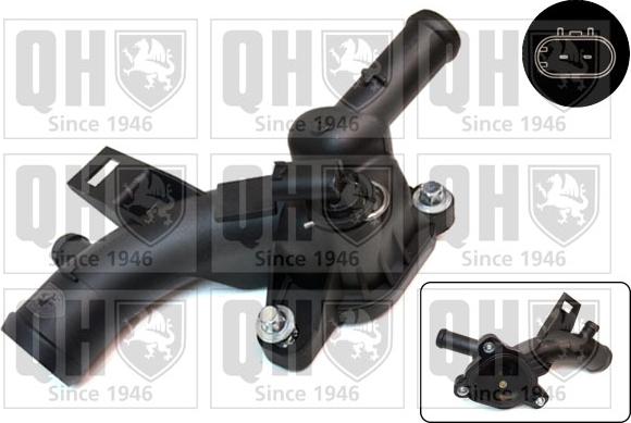 Quinton Hazell QTH854CF - Flansa lichid racire aaoparts.ro