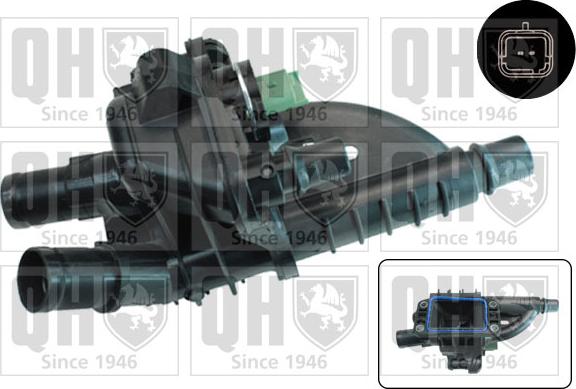 Quinton Hazell QTH787K - Termostat,lichid racire aaoparts.ro
