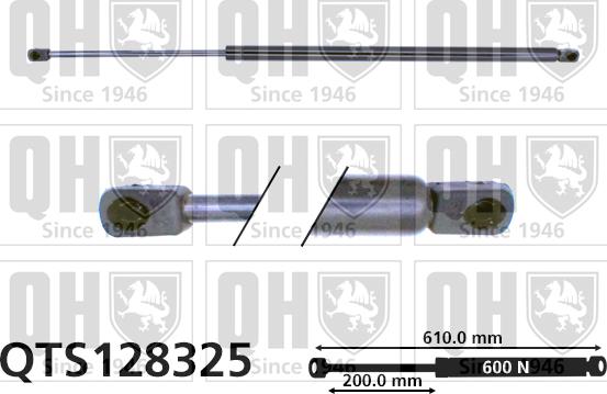 Quinton Hazell QTS128325 - Amortizor portbagaj aaoparts.ro