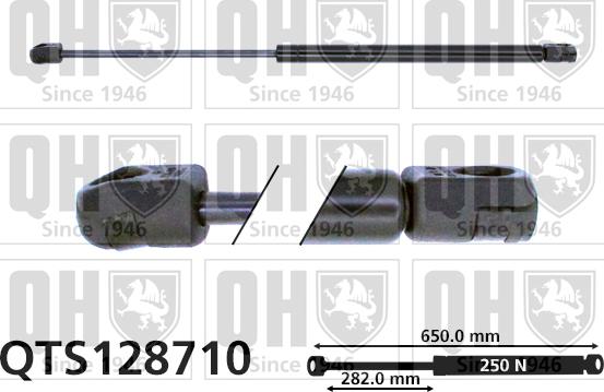 Quinton Hazell QTS128710 - Amortizor capota aaoparts.ro