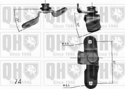 Quinton Hazell QTS840204 - Amortizor portbagaj aaoparts.ro
