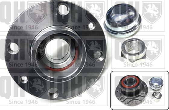 Quinton Hazell QWB673 - Set rulment roata aaoparts.ro