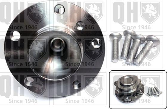 Quinton Hazell QWB1655 - Set rulment roata aaoparts.ro