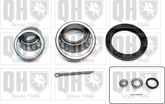 Quinton Hazell QWB136C - Set rulment roata aaoparts.ro