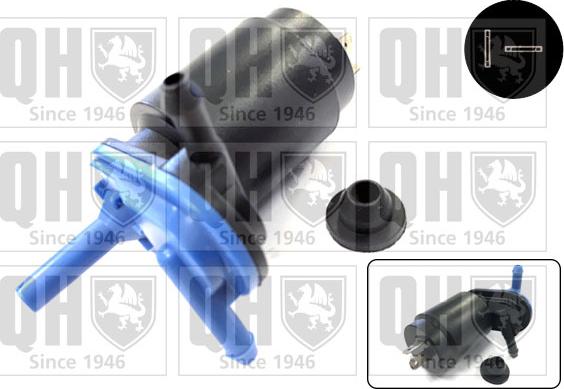 Quinton Hazell QWP085 - Pompa de apa,spalare parbriz aaoparts.ro