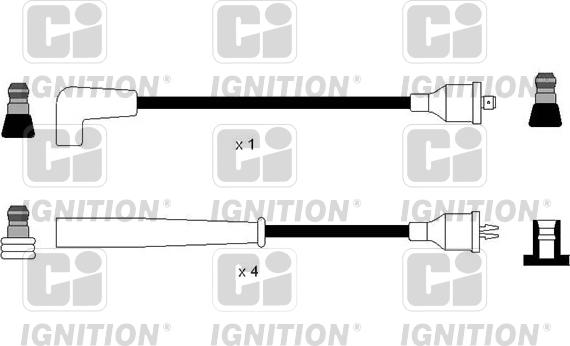 Quinton Hazell XC1166 - Set cablaj aprinder aaoparts.ro